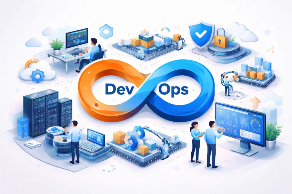 DevOps Consulting Services service illustration